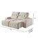 Sofa Martins M-185 02 Md.80 - V-211 Creme