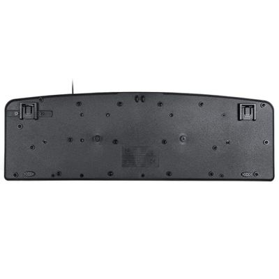 Teclado Usb Multimidia Dynamic 107 +20 Teclas Multi. Abnt2 Resis. à água 1.8m Preto - Dt141