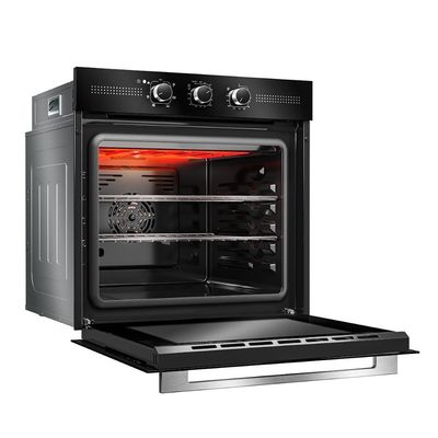Forno Elétrico Digital De Embutir Mueller Preto 70 Litros Com Função Fryer MFE70K 220V
