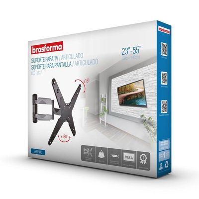 Suporte Para Tv Articulado Led, Lcd, Plasma De 23 A 55