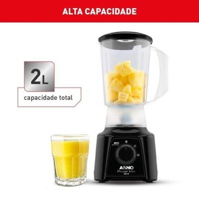 Liquidificador Arno Power Mix 550W Preto 110V