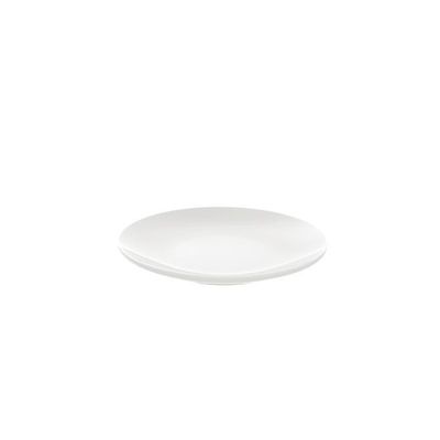 Prato Sobremesa Jacqueline Porcelana Branca 19 cm Tramontina