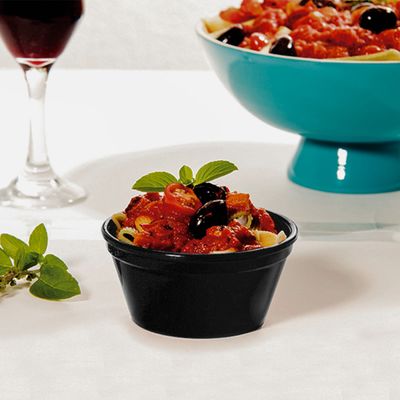 Ramequim Cheff 90ml Preto em Polipropileno