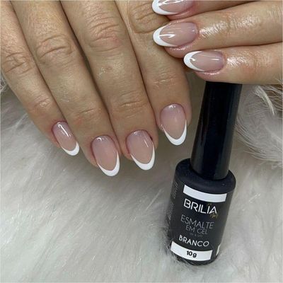 Brilia Nail Esmalte Essencial Branco 10g
