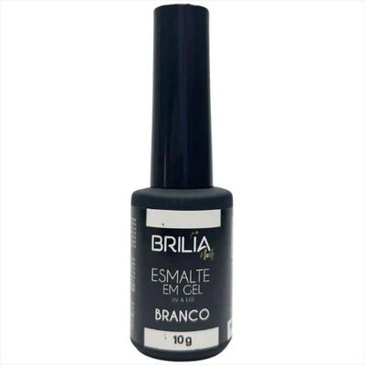 Brilia Nail Esmalte Essencial Branco 10g