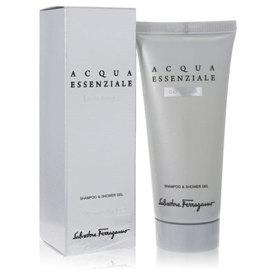 Gel de banho Masculino Acqua Essenziale Perfume Salvatore Ferragamo 100 ml Gel de Banho