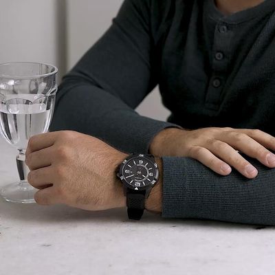 Relógio Seculus Masculino Ref: 44300gpsvpu3 Esportivo Black