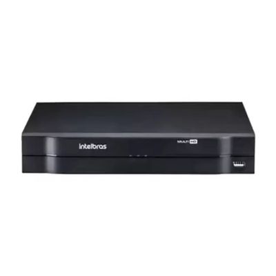 Kit 2 Cameras Segurança 720p Full Hd Dvr Intelbras 4ch c/hd completo