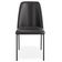 Kit 08 Cadeiras Decorativa Estofada Para Sala De Jantar Bella L02 Couríssimo Preto - Lyam Decor