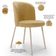 Kit 3 Cadeiras Sala de Jantar Estofada Gavi Arena L02 Couríssimo Fendi - Lyam Decor