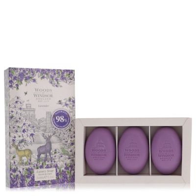 Perfume Feminino Lavender Woods Of Windsor 3 X 60 Fine English Sabonete