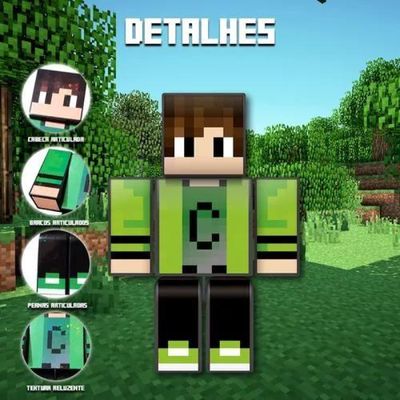 Boneco Gamer's Skin Cadres 25cm Articulado 3031289 - Algazarra
