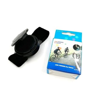 Espelho Retrovisor Pulso Bike Speed 360° segurança Ciclista Preto