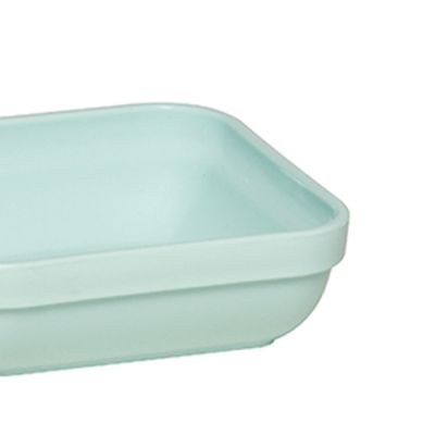 Travessa Cheff Quadrada 250ml Verde em Polipropileno