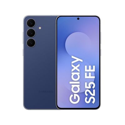 Smartphone Galaxy S25 FE 5G Tela 6,7 polegadas AMOLED 128GB 8GB RAM Câmera 50MP Azul-Marinho Samsung Azul