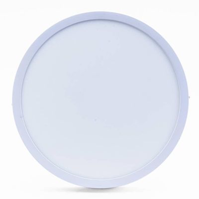 Plafon Led Sobrepor Redondo 24w 3000k Branco Quente Bivolt