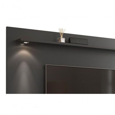 Painel Para Tv Aspen Preto - Moveisaqui