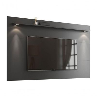 Painel Para Tv Aspen Preto - Moveisaqui