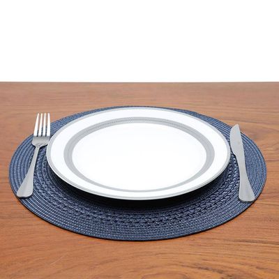 Lugar Americano Mesa em Poliéster Wolff Azul Marinho