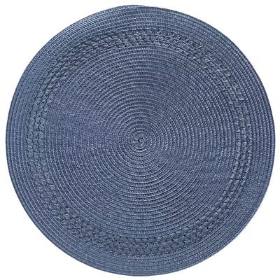 Lugar Americano Mesa em Poliéster Wolff Azul Marinho