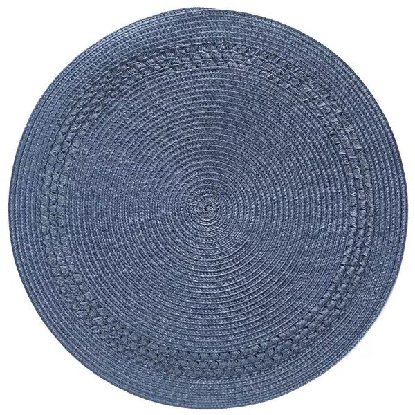 Lugar Americano Mesa em Poliéster Wolff Azul Marinho