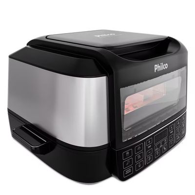 Fritadeira Elétrica Air Fryer Oven PAF12A 12L Grill Philco Preto / 220V