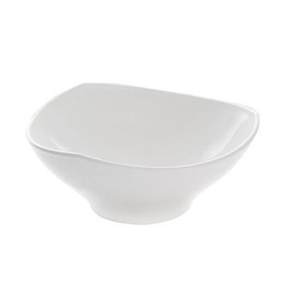 Bowl Flowers 1,5L Branco em Policarbonato