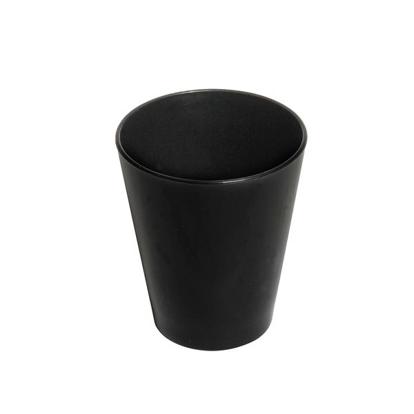 Copo Fresc Redondo 350ml Preto em Polipropileno