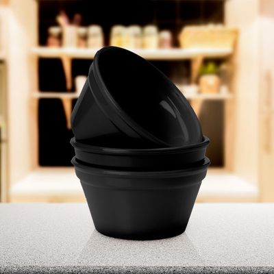 Ramequim Cheff 150ml Preto em Silicone