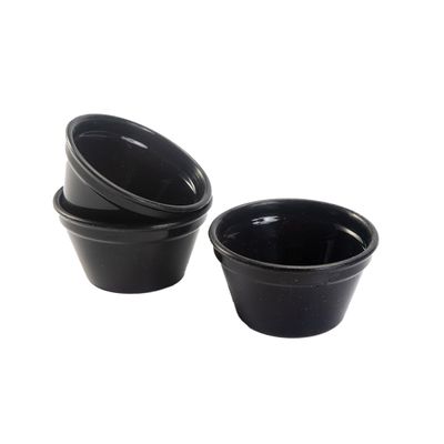 Ramequim Cheff 90ml Preto em Silicone