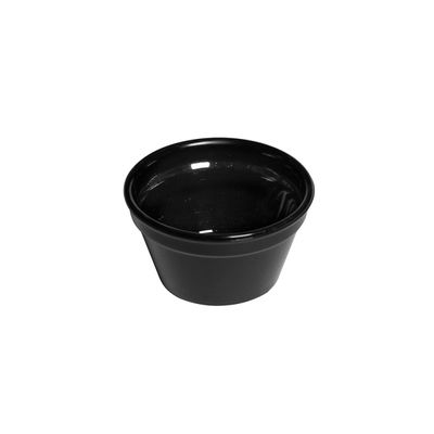 Ramequim Cheff 90ml Preto em Policarbonato