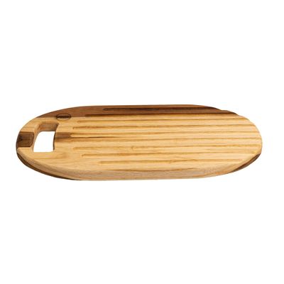Tábua Migalheira M Wooden Glow 40x20cm em Madeira Teca Tábua Migalheira Wooden Glow M 40x20cm em Madeira Teca