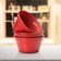 Conjunto 3 Ramequins de Silicone Cheff 150ml Vermelho em Silicone