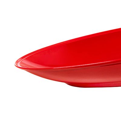 Saladeira Oval 60cm Vermelha em Polipropileno