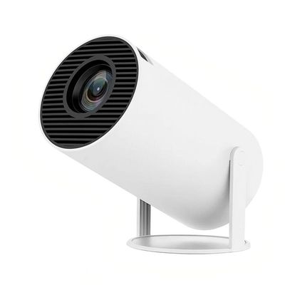 Projetor Smart Portátil Ultra Hd 4k Tela De 40 A 130 Com Wi-fi E Bluetooth Branco