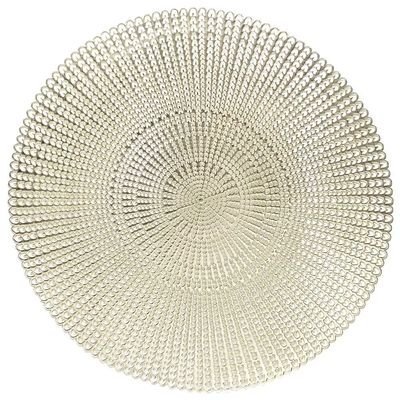 Lugar Americano Mesa Lux Gold em PVC Wolff Dourado