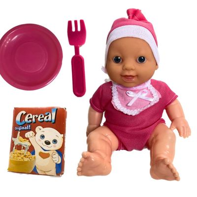 Boneca Papinha Divertida Little Miketinhas - Miketa 1342