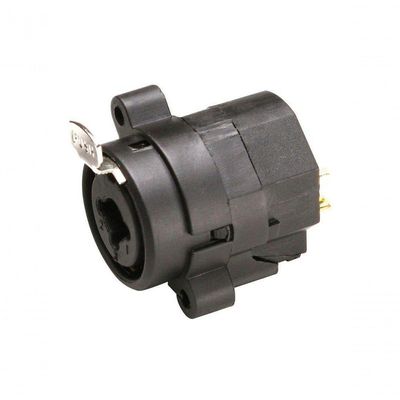 Conector Xlr Combo Santo Angelo Para Xlr E P10 Preto