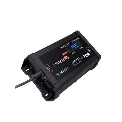 Carregador De Bateria - Fonte Stetsom Infinity Black 70a...