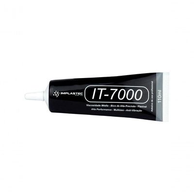 Cola Para Tela Celular It7000 Preta 110ml
