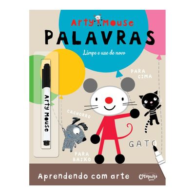 Livro Arty Mouse - Palavras - Aprendendo com Arte - Catapulta