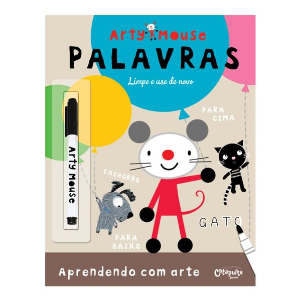 Livro Arty Mouse - Palavras - Aprendendo com Arte - Catapulta