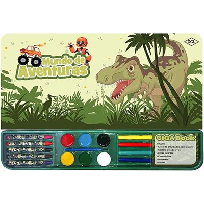 Livro Giga Box - Mundo de Aventuras - Editora DCL