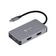 Hub Usb Tipo C - Type C 5 Em 1 Com 2 Hdmi + Vga + Usb 3.0 + Power Delivery (pd) 60w - Hc-5vga