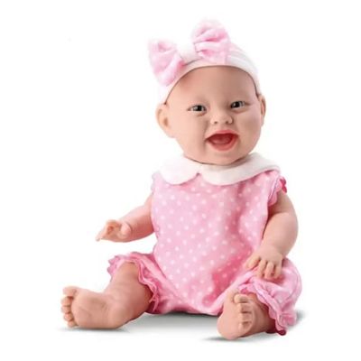 Boneca Baby Babilina Vinil Passeio 762 - Bambola