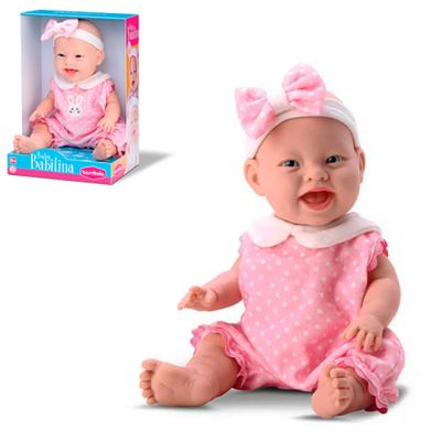 Boneca Baby Babilina Vinil Passeio 762 - Bambola