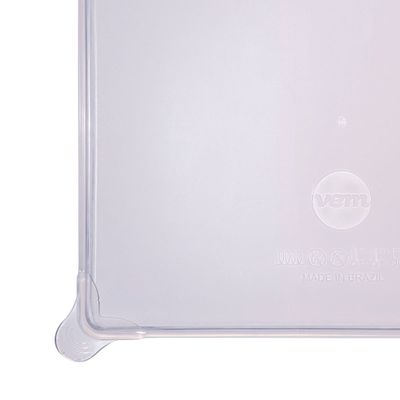 Tampa Hermetic Caps para Pote Organizador 8L Natural em Silicone