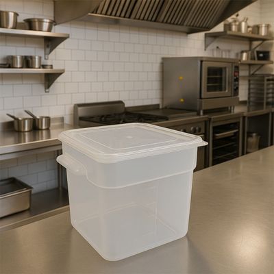 Tampa Hermetic Caps para Pote Organizador 8L Natural em Silicone