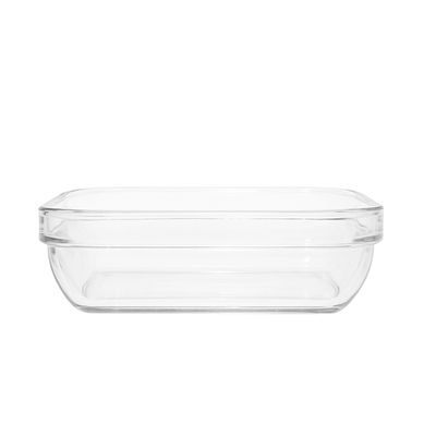 Travessa Cheff Quadrada 250ml Natural em Policarbonato