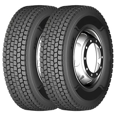 KIT 2 Pneu Landspider Longtraxx DR880 295/80 R22.5 154/149M 18PR Borr